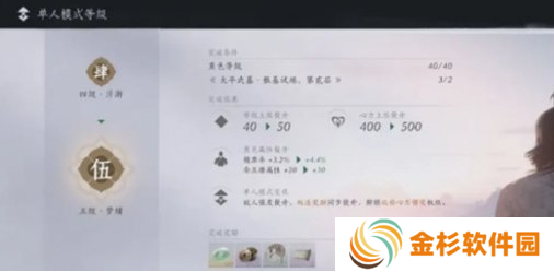 燕云十六声等级突破怎么过