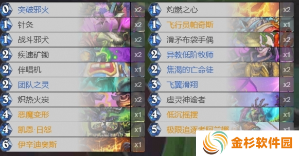 炉石传说打脸瞎卡组怎么玩