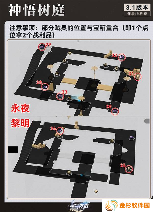 崩坏星穹铁道永夜呓语密林神悟树庭宝箱收集攻略 永夜呓语密林神悟树庭收集宝箱大全[多图]图片5