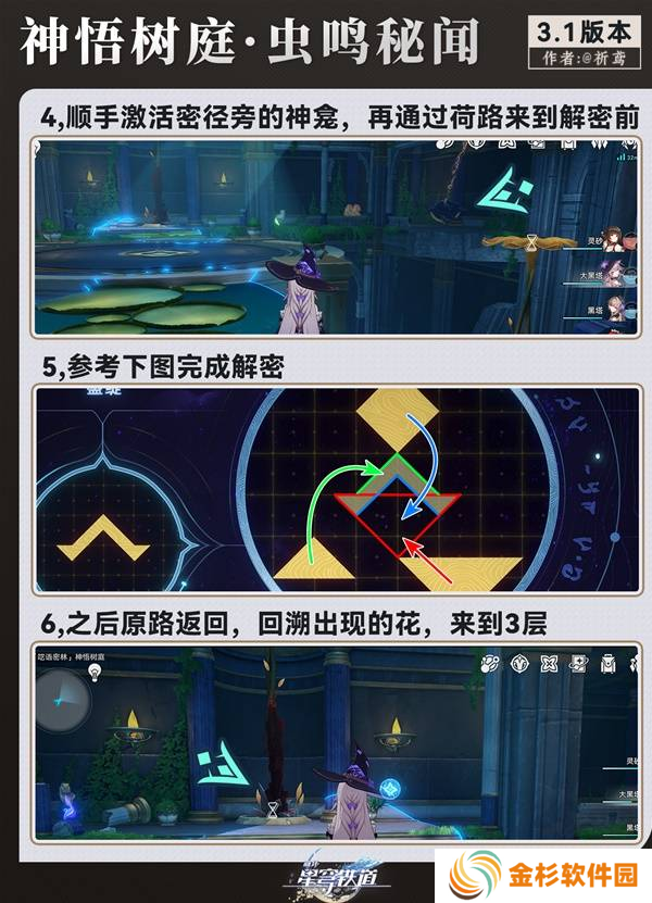 崩坏星穹铁道永夜呓语密林神悟树庭宝箱收集攻略 永夜呓语密林神悟树庭收集宝箱大全[多图]图片16